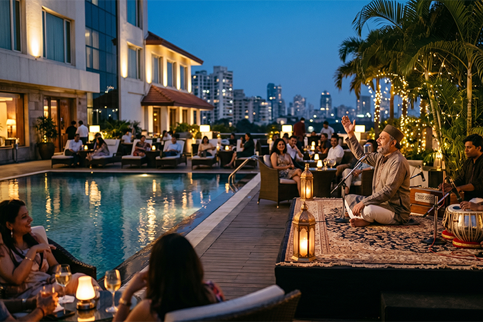 A Sufi Evening by the Poolside